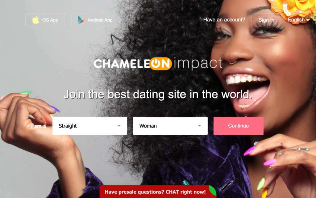 Chameleon Dating Software