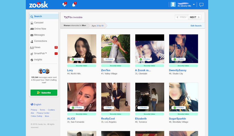zoosk dting site