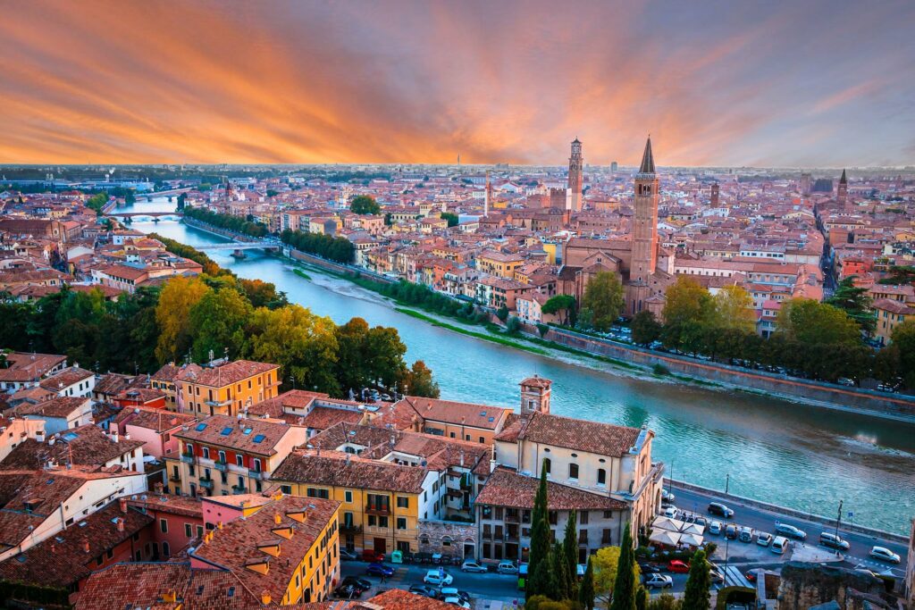 Italy's Verona: places for couples to travel