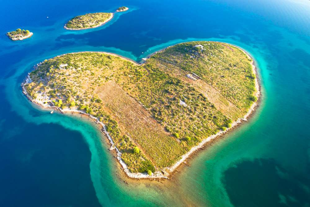 Lovers Island in Croatia
